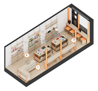4층 놓멍방 캐비넷 평면