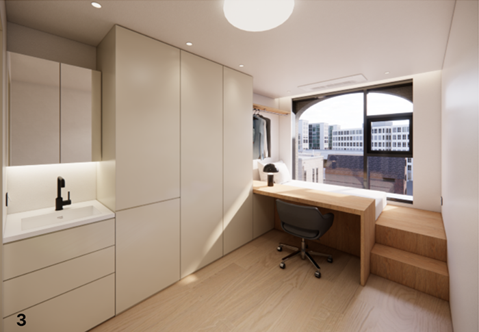 유닛 B 내부 투시 3