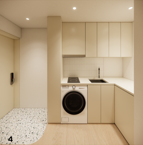 유닛 B 내부 투시 4